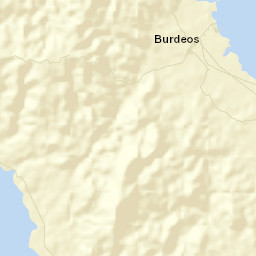 Burdeos Street Map
