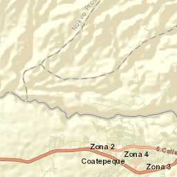 Coatepeque Street Map