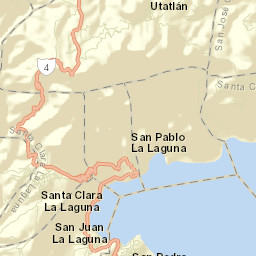 Santa María Visitación Street Map