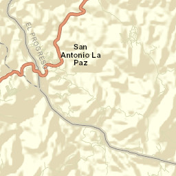 San Antonio La Paz Street Map