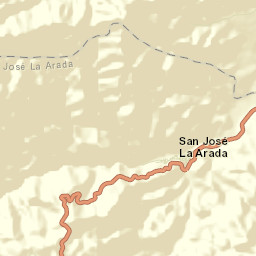 San José La Arada Street Map