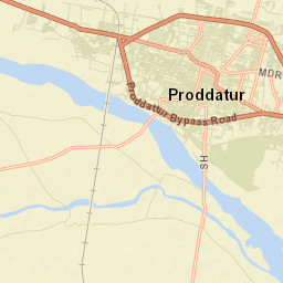 Proddatur Street Map