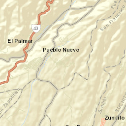 El Palmar Street Map