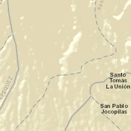 Santo Tomás La Unión Street Map