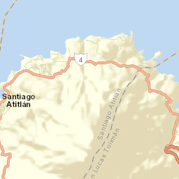 Santiago Atitlán Street Map