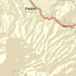 Patzún Street Map