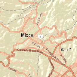 Mixco Street Map