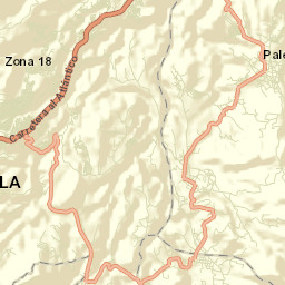 Palencia Street Map