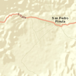 San Pedro Pinula Street Map
