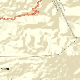 San Pedro de Copán Street Map