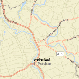 Amphoe Si Prachan Street Map