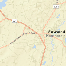 Kantharalak Street Map