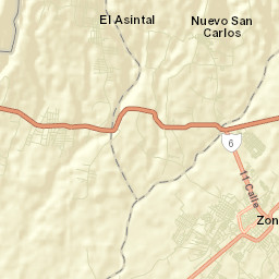 Nuevo San Carlos Street Map