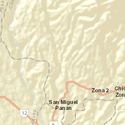San Miguel Panán Street Map