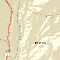 Pochuta Street Map