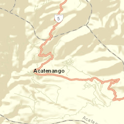 Acatenango Street Map