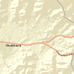 Guaimaca Street Map