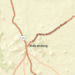 Kalyandurg Street Map