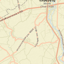 Wiset Chaichan Street Map