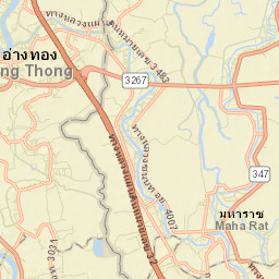 Amphoe Maha Rat Street Map