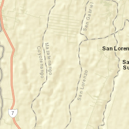 San Lorenzo Street Map