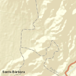 Santa Bárbara Street Map