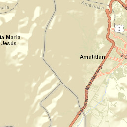 Amatitlán Street Map