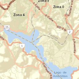 Villa Canales Street Map