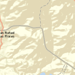 San Rafael Las Flores Street Map