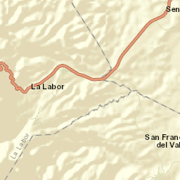La Labor Street Map