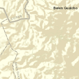 Belén Gualcho Street Map