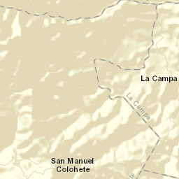 San Manuel Colohete Street Map