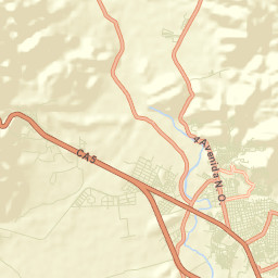 Valle de Ángeles Street Map