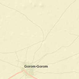 Gorom-Gorom Street Map