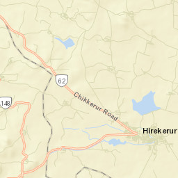 Hirekerur Street Map