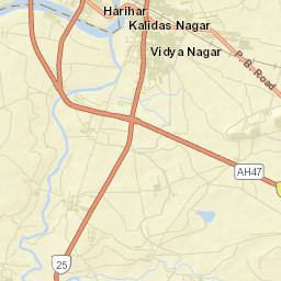 Harihar Street Map