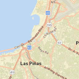 Las Piñas Street Map