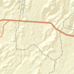 Río Bravo Street Map