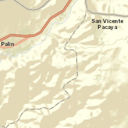 San Vicente Pacaya Street Map
