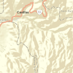 Casillas Street Map