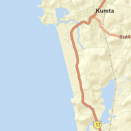 Kumta Street Map