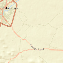 Pulivendla Street Map