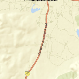 Cuddapah Street Map