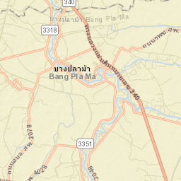 Amphoe Bang Pla Ma Street Map