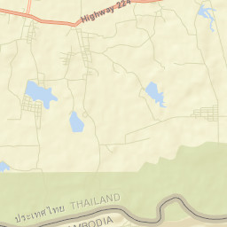Amphoe Phanom Dong Rak Street Map