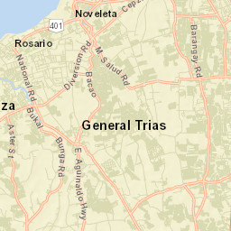 Kanluran Street Map