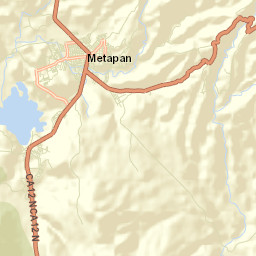 Metapán Street Map