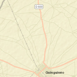 Guinguinéo Street Map