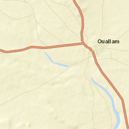 Ouallam Street Map