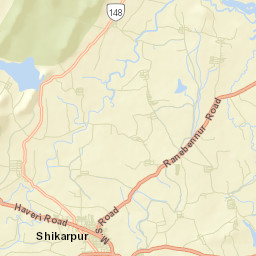 Shikarpur Street Map